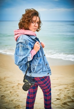 КОЖАНАЯ РЕМНЯ ДЛЯ ФОТОГРАФИИ PROPHOTO NAVY 3.8