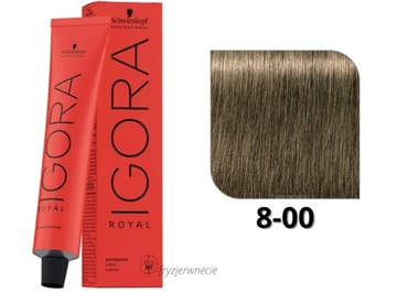 Schwarzkopf Igora Royal Farba do włosów 8-00