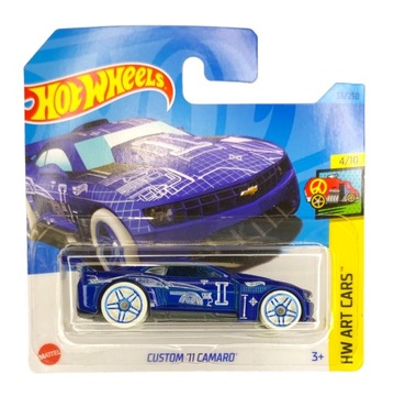 HW HOT WHEELS CUSTOM '11 CAMARO HW ART CARS 2023