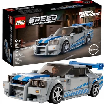 76917 - LEGO Speed ​​Champions - Nissan Skyline GT-R (R34) из фильма 