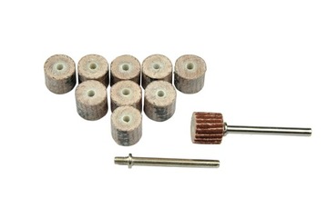 ŚCIERNICA LISTKOWA TRZPIENIOWA 10mm/180gran 10SZT