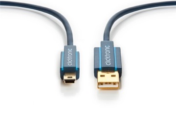 Kabel USB 2.0 do mini USB M/M Hi-Speed HQ 0,5m