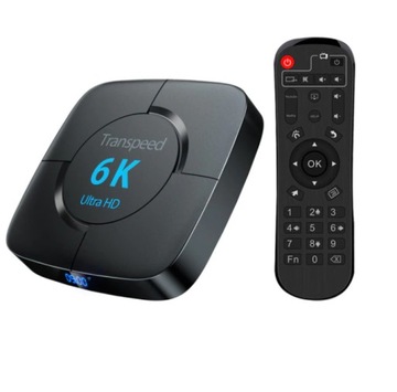 TRANSPEED 6K Android BOX Декодер Smart TV HIT 4/32