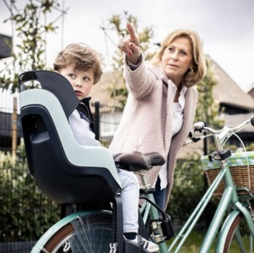 ВЕЛОСИПЕДНОЕ СИДЕНЬЕ Bobike GO для рамы MINT до 22 кг.