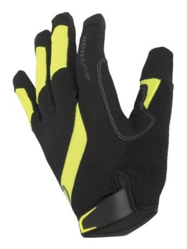 Rękawiczki rowerowe Author Single X5 Fluo L