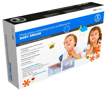 PODUSZKA BABY DREAM ORTOPEDYCZNA DLA DZIECI