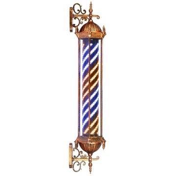 Plafon słupek lampa led barberska barberski barber znak reklama salon 120cm