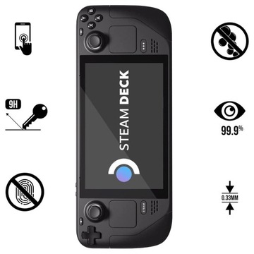 Подставка для гибридного корпуса DEFENSE + закаленное стекло для STEAM DECK OLED