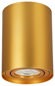 НАВЕРХНОСТНАЯ ГАЛОГЕННАЯ СВЕТОДИОДНАЯ ТРУБКА GU10 ЗОЛОТАЯ