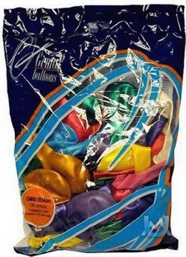 Balony metalizowane Gemar 100 sztuk