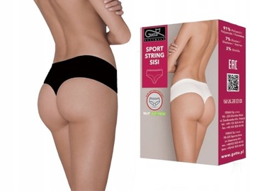 Stringi Sportowe Gatta SPORT SISI XL czarne