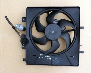 CITROEN PEUGEOT WENTYLATOR CHŁODNICY 9638739780