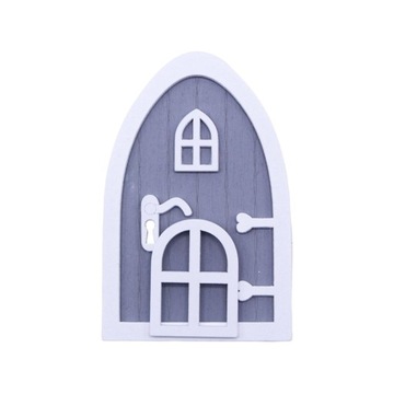 Symulacja Dollhouse Miniaturowa Brama Miniaturowa Scena Wróżka Drzwi z