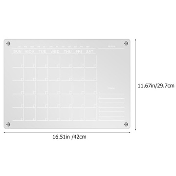 Магнитная доска с ежедневником для холодильника