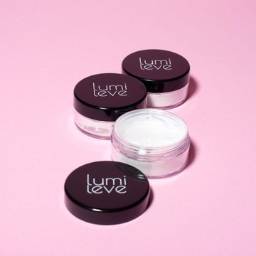 Матовая рассыпчатая матирующая пудра для лица All Set 10 г Lumileve Natural