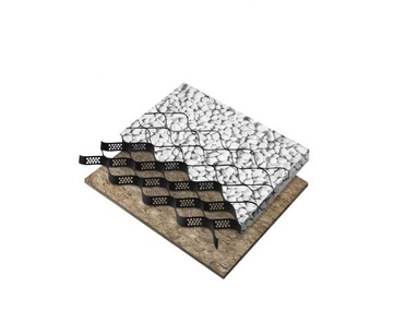 GEOSIATKA kratka komórkowa żwirowa trawnikowa 15m2 MOCNA 5x3m gł. 5cm