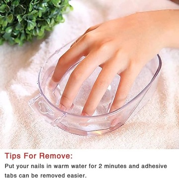 Искусственные ногти нагнетающие клей 24 шт.