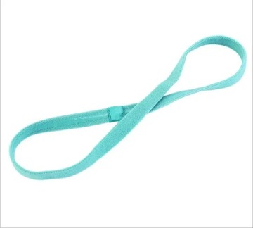 1CM Women Men Yoga Hair Bands Sports Headband Anti-slip Elastic Sweatband