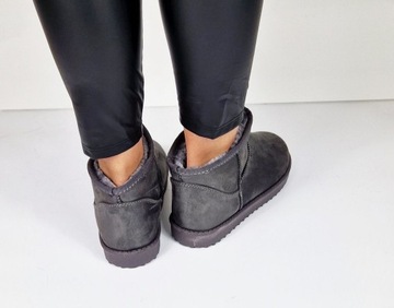 СЕРЫЕ ЭСКИМОССКИЕ СНЕЖНЫЕ БОТИНКИ EMU MUKLUKI ANKLES 38