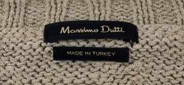 Massimo Dutti Beżowy Sweter 38 M
