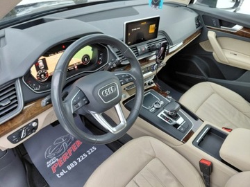 Audi Q5 II SUV 2.0 TFSI 252KM 2018 Audi Q5 Quattro Kamera Radar Full LED Skora Panorama 2.0 Benzyna 252KM, zdjęcie 14