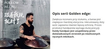 HLURU HG10-BROWN HANDPAN HANGDRUM КОРИЧНЕВЫЙ КЛАСС А ДЛЯ ПРОФЕССИОНАЛОВ