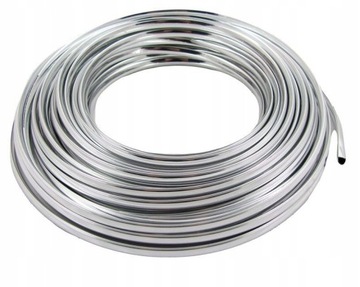 Кромка хромированная, бамперы Kedra, 7x10