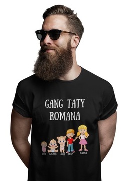 KOSZULKA T-SHIRT PREZENT NA DZIEŃ OJCA GANG TATY