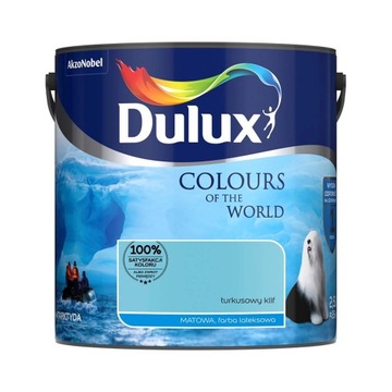 Dulux Kolory Świata farba 2,5L turkusowy klif