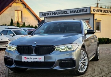 BMW Seria 5 G30-G31 Touring 520d 190KM 2019 BMW Seria 5 Polski salon, bogato wyposazona 2.0 Diesel 190KM