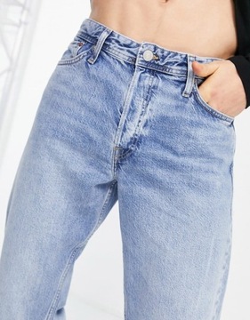 JACK&JONES NIEBIESKIE PROSTE JEANSY (31)