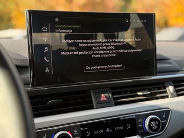 Audi A4 B9 Avant Facelifting 2.0 35 TDI 163KM 2023 Audi A4 Avant Audi smartphone interface Kamera Gwarancja 2.0 Diesel, zdjęcie 25