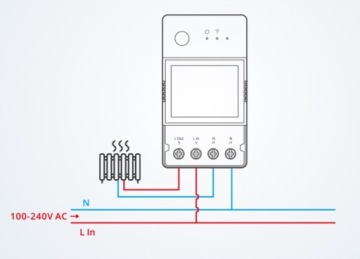Sonoff POW R3 Origin 16A + услуга смены прошивки