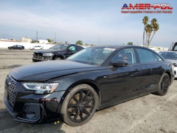 Audi A8 D5 2024 Audi A8 2024 Audi A8 L 55 TFSI quattro Hybryda benzynowo-lekka od ubezpiec