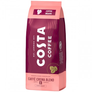 Costa Coffee Kawa ziarnista Caffe Crema Blend 500g