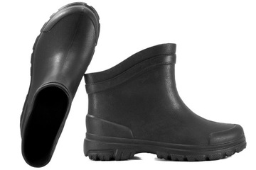 REALPAKS ETBM-11 KALOSZE MĘSKIE KRÓTKIE Z PIANKI EVA czarne