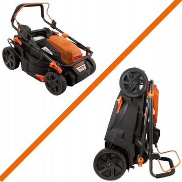 Kosiarka akumulatorowa Deltafox 2xAKU 4Ah 36V 37cm