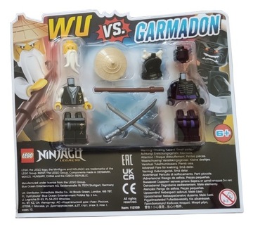 LEGO Ninjago Minifigure Polybag Blister - Wu vs. Garmadon #112109