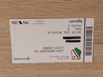 Legia Warszawa - Lechia Gdańsk , 2016 rok