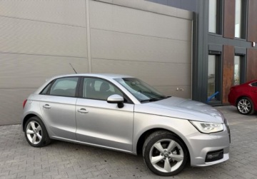 Audi A1 I Sportback 5d Facelifting 1.4 TDI ultra 90KM 2016 Audi A1 Sportback auto jak nowe w bogatej wersjiliftled 1.4 Diesel 90KM, zdjęcie 4