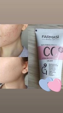 Farmasi Color Control легкий и средний СС-крем 02 SPF 21-30 50 мл