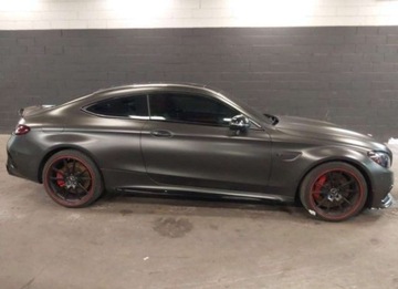 Mercedes Klasa C W206 2021 Mercedes-Benz Klasa C 2021, 4.0L, 4x4, 63 S AMG, od ubezpieczalni 4.0 503KM, zdjęcie 2