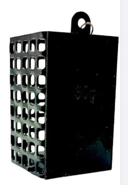 Квадратная корзинка для приманки 70 г с дном