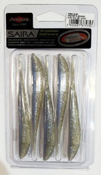 Резинка-ласточка для судака MIKADO SAIRA 10CM 381