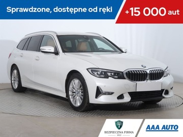 BMW 3 318 d, Serwis ASO, Automat, VAT 23%, Skóra