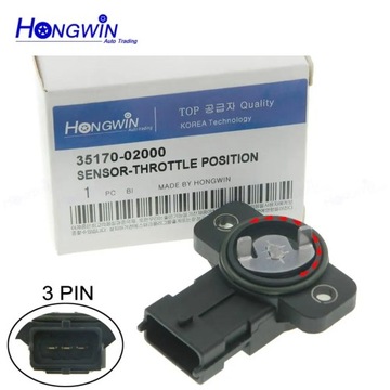 35170 02000 SENZOR POLOHY ŠKRTÍCÍ KLAPKY HODÍ SE DO HYUNDAI I10 06 ~0682