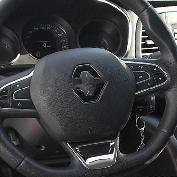 CHROM VRSTVA  NA VOLANT 1 KUS ABS DO KADJAR I KOLEOS 2016+