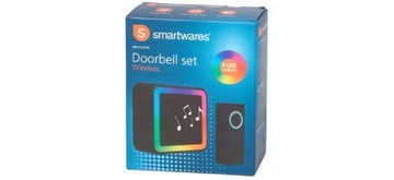DZWONEK BEZPRZEWODOWY SMARTWARES CZARNY 16 MELODI