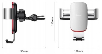Автомобильный держатель BASEUS Gravity для гравитационного телефона со слотом для компакт-диска