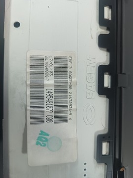 CITROEN C8 02-08 OBRAZOVKA DISPLEJ AUTORÁDIO OE 1495481077